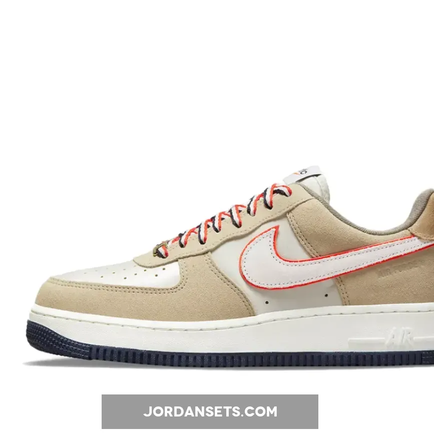 Nike Air Force 1 Low 'Athletic Club' Sail Orange Khaki / air force 1 khaki