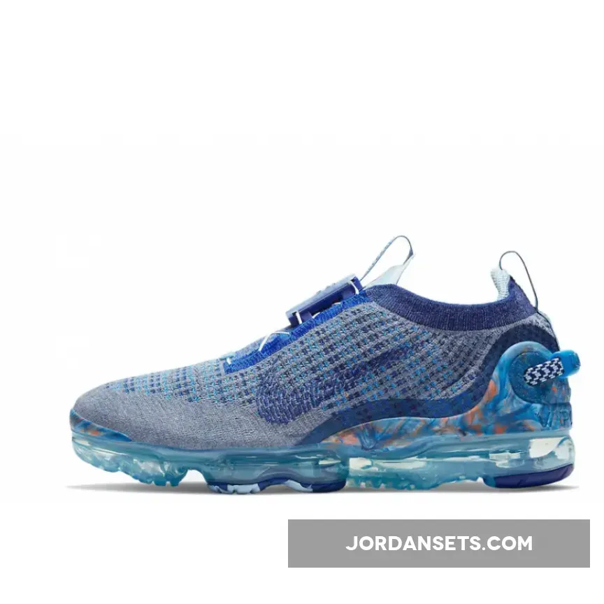 Nike Air VaporMax 2020 Stone Blue/Deep Royal Blue-Glacier Blue nike air vapormax 2020 flyknit blue