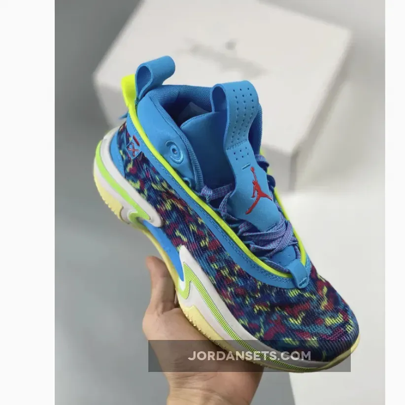 Air Jordan 36 "Luka" Laser Blue/Pink Prime/Black