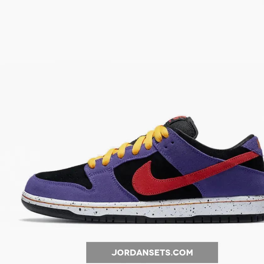 Nike SB Dunk Low 'ACG Terra' Black/Sunburst-Varsity Purple-Taxi #purple and black dunks