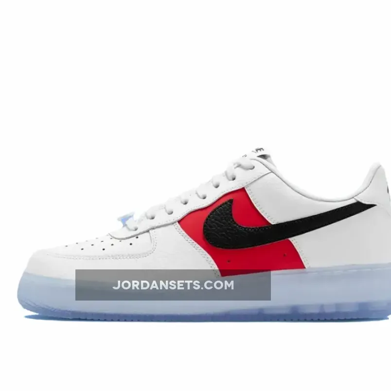 Nike Air Force 1 Low EMB White Red CT2295-110 #jordans with icy bottoms
