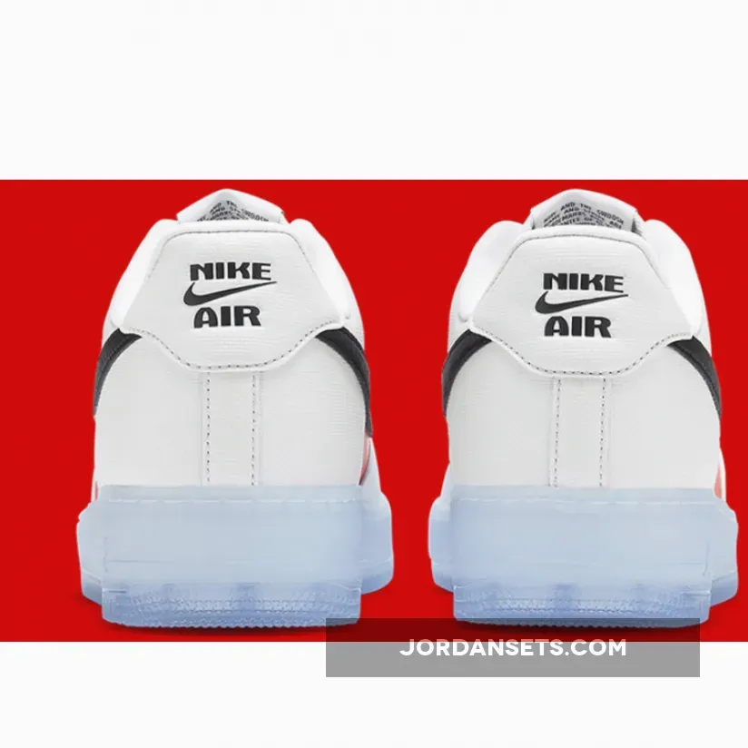 Nike Air Force 1 Low EMB White Red CT2295-110 #jordans with icy bottoms