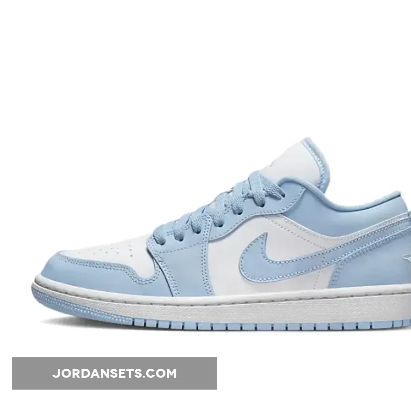 Air Jordan 1 Low Aluminum For Womens DC0774-141 - baby blue jordan 1 low