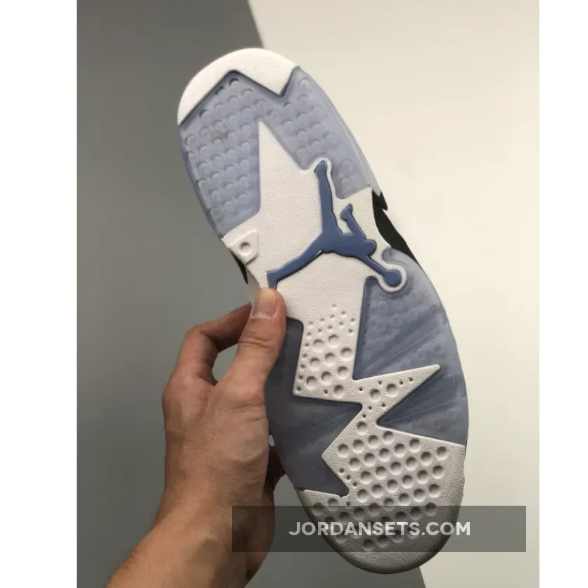 Air Jordan 6 'UNC' University Blue/White/College Navy/Black / Jordan 6 Unc CT8529-410