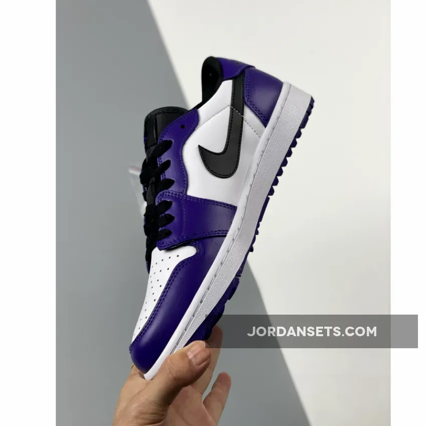 Air Jordan 1 Low Golf Court Purple DD9315-105 #university purple jordan 1