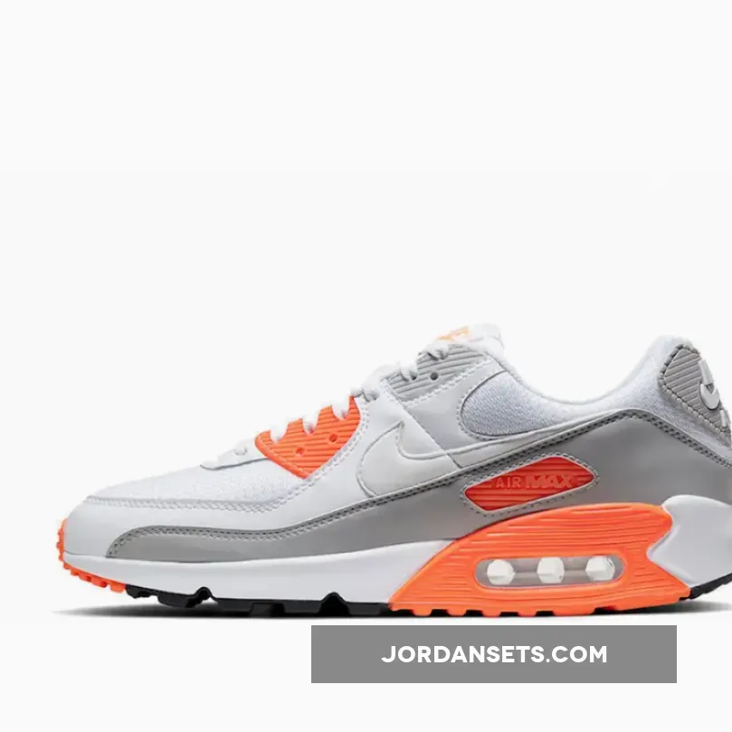 Nike Air Max 90 Grey Orange CT4352-103 - air max 2090 white hyper orange