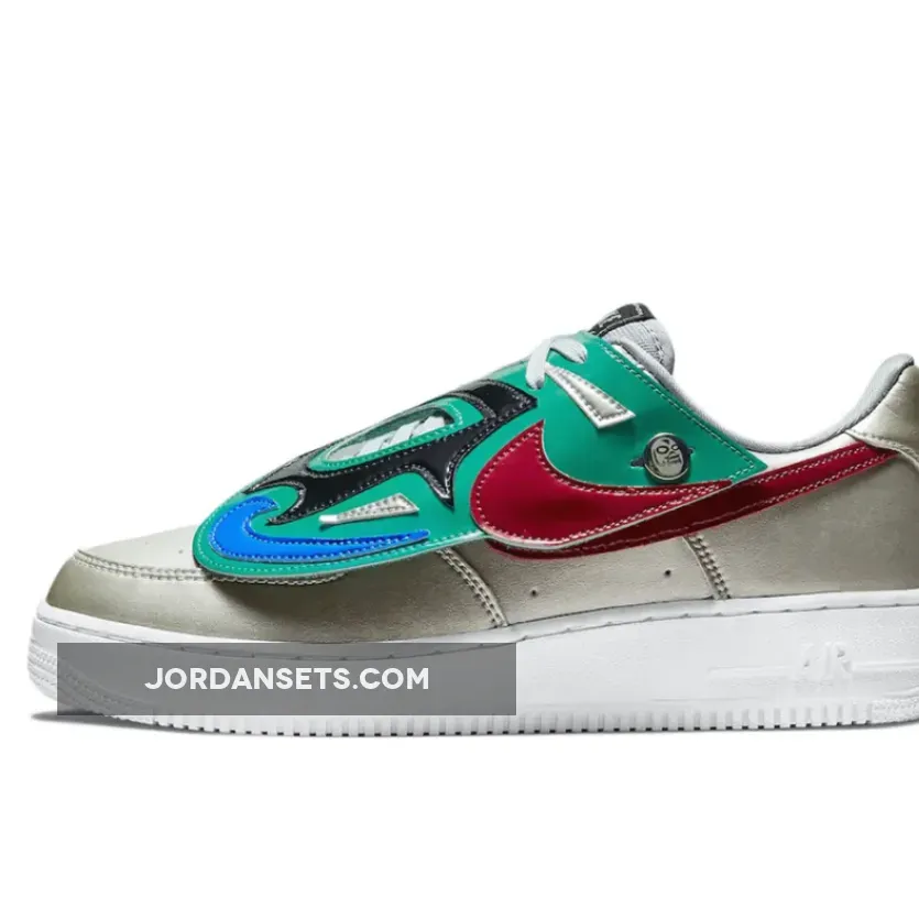Nike Air Force 1 Low Lucha Libre DM6177-095 #nike x lucha libre