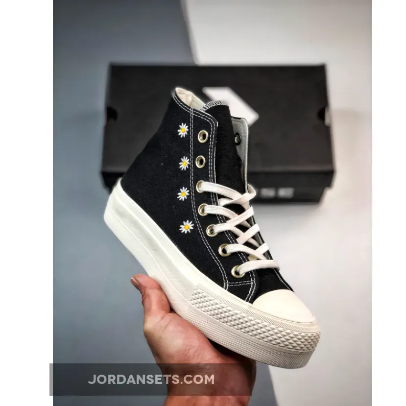 Converse Chuck Taylor All Star Lift Platform Festival Florals Black / Converse Black