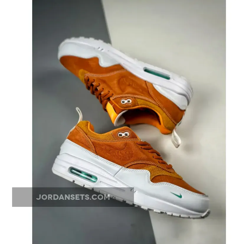 Serena Williams Design Crew x Nike Air Max 1 Monarch/White-Sundial / Air Max 1 G FQ4298-800