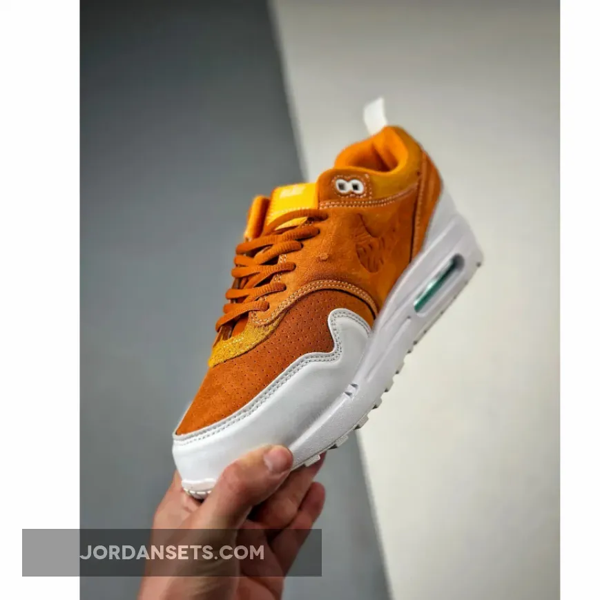 Serena Williams Design Crew x Nike Air Max 1 Monarch/White-Sundial / Air Max 1 G FQ4298-800