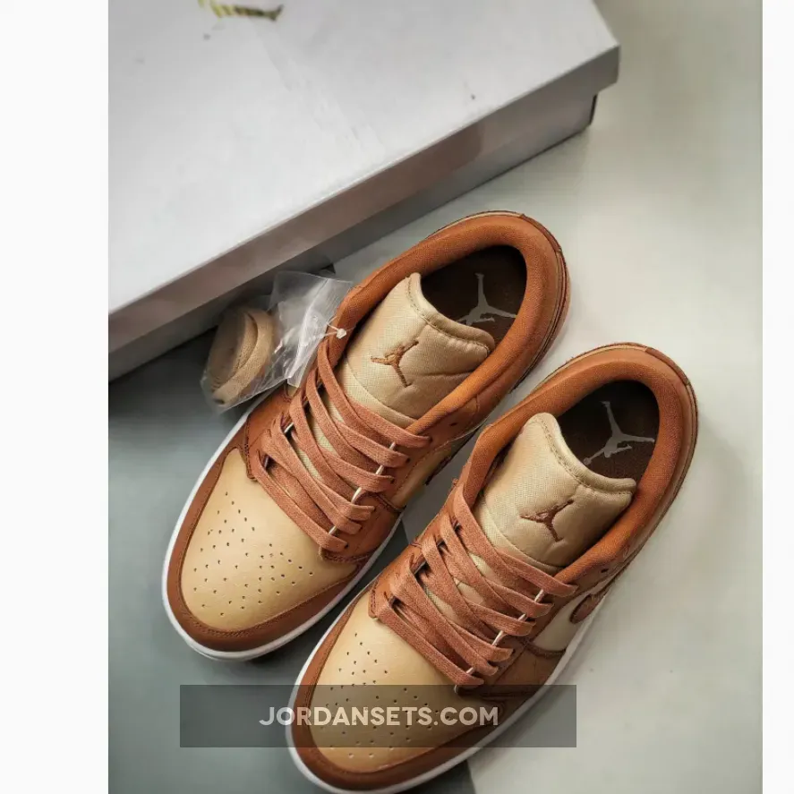 Air Jordan 1 Low SE Legend Medium Brown Air Jordan 1 Low SE Legend Medium Brown
