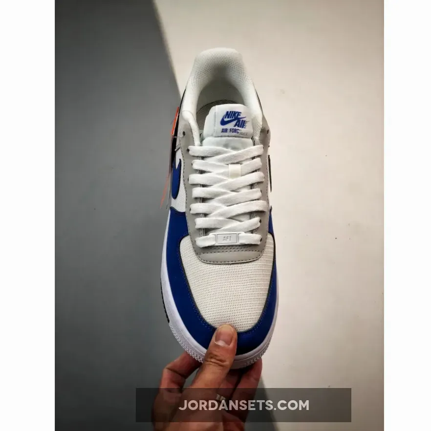 Nike Air Force 1 Low "Timeless" White/Game Royal-Neutral Grey Nike Air Force 1 Low "Timeless" White/Game Royal-Neutral Grey