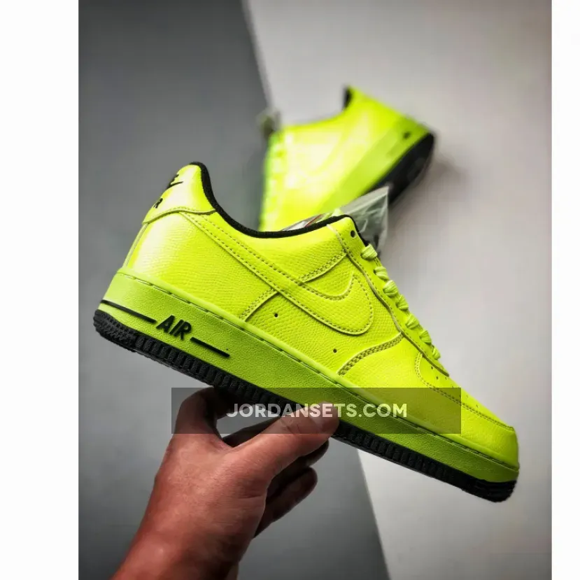 Nike Air Force 1 Low Volt Black Restock
