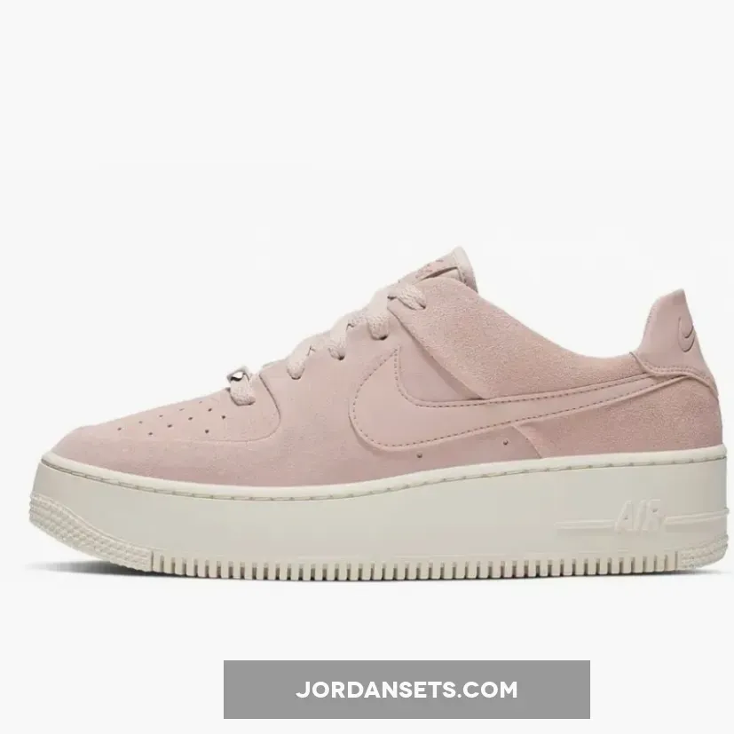 Nike Wmns Air Force 1 Sage Low Particle Beige-Phantom