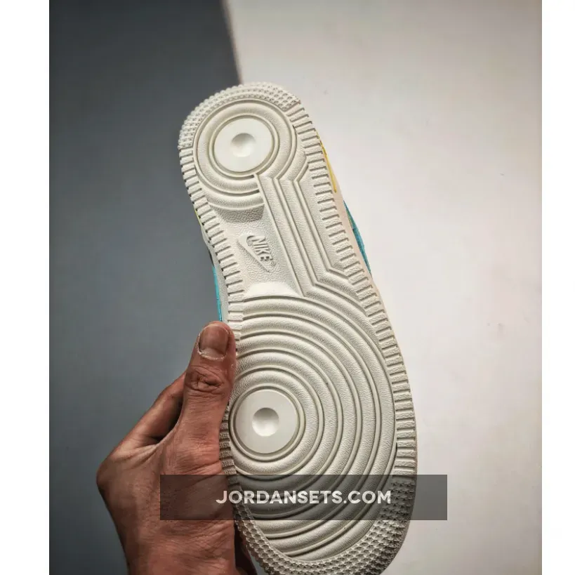 Nike Air Force 1 Low Rainbow Stitch White FJ4614-100 Nike Air Force 1 Low Rainbow Stitch White FJ4614-100