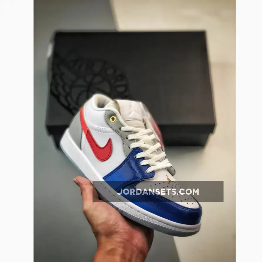 Air Jordan 1 Low Philippines White/University Red | red jordan 1