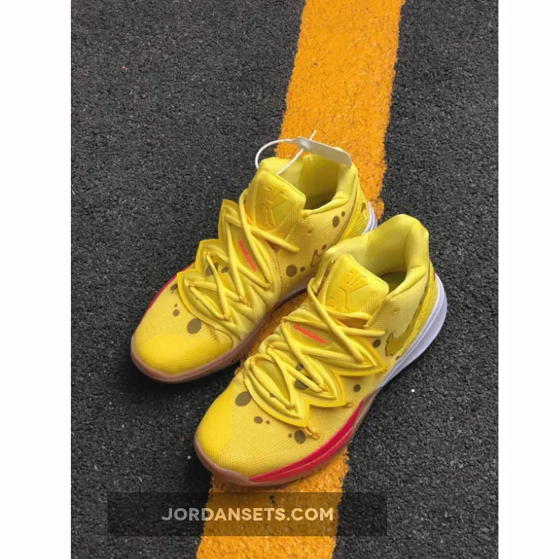 Kyrie Discount / SpongeBob SquarePants x Nike Kyrie 5 Opti Yellow
