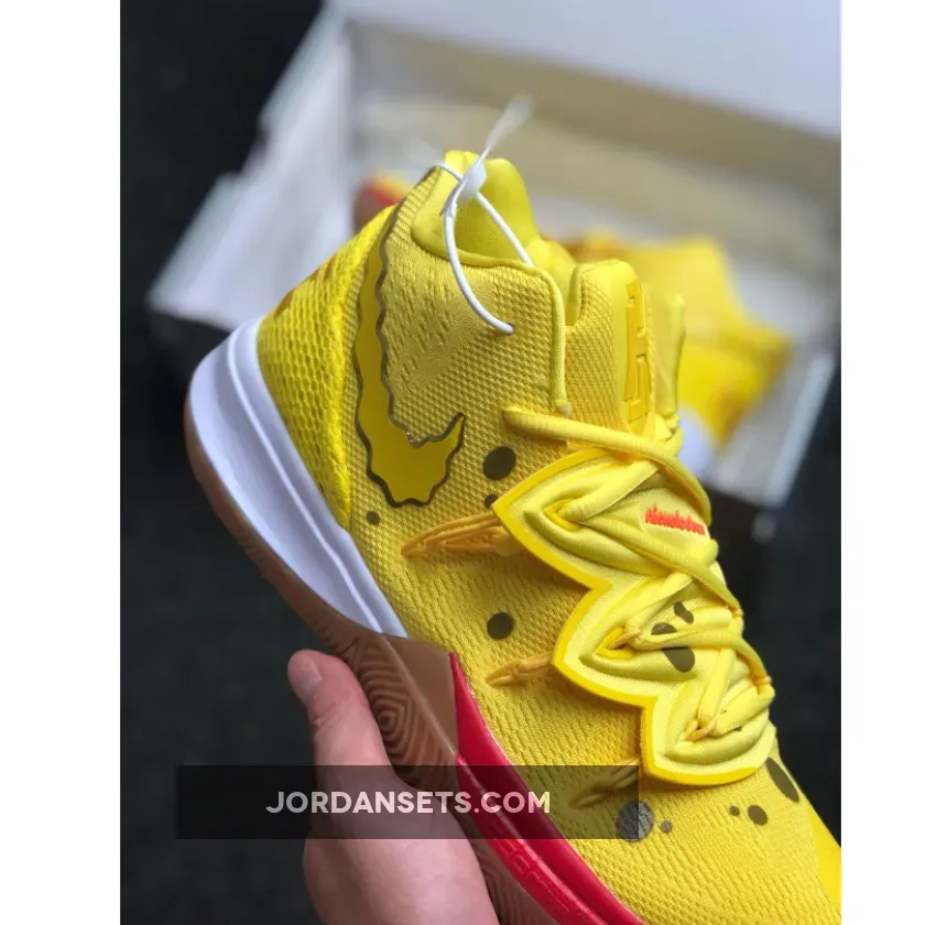 Kyrie Discount / SpongeBob SquarePants x Nike Kyrie 5 Opti Yellow