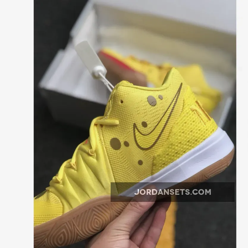 Kyrie Discount / SpongeBob SquarePants x Nike Kyrie 5 Opti Yellow