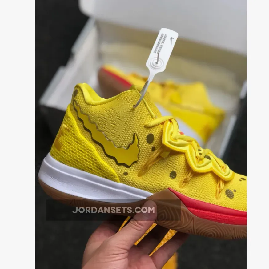 Kyrie Discount / SpongeBob SquarePants x Nike Kyrie 5 Opti Yellow
