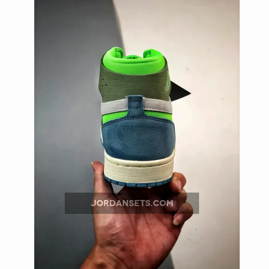 Air Jordan 1 High Zoom CMFT 2 Blue Electric Green Discount Air Jordan 1 High Zoom CMFT 2 Blue Electric Green Discount