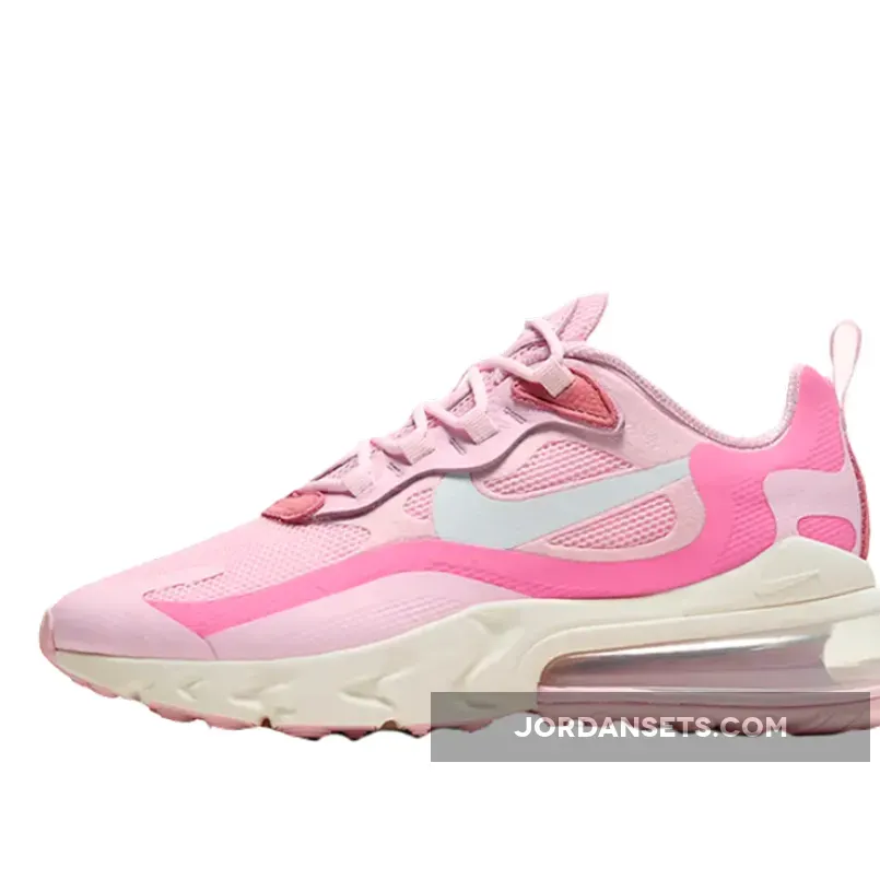 Nike Air Max 270 React Pink Foam/White-Digital Pink air max 270 pink foam
