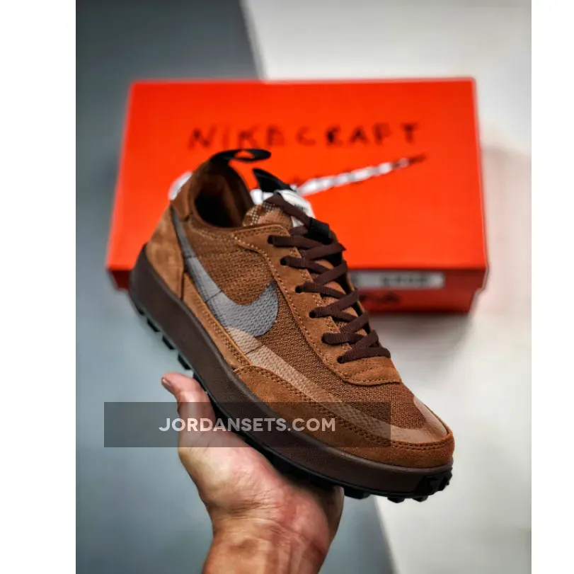 Tom Sachs X NikeCraft General Purpose Shoe Brown | tom sachs nike shoes