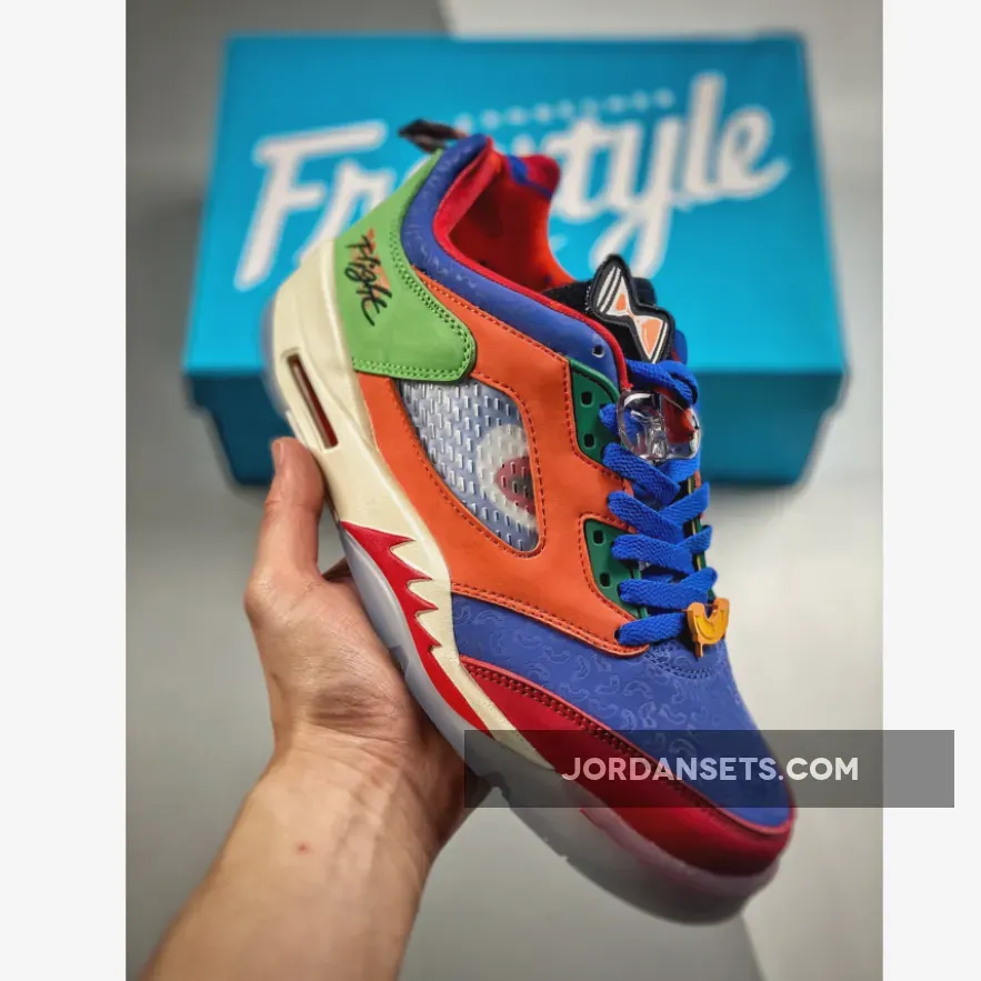 Air Jordan 5 Low "Doernbecher" Hyper Royal/Orange