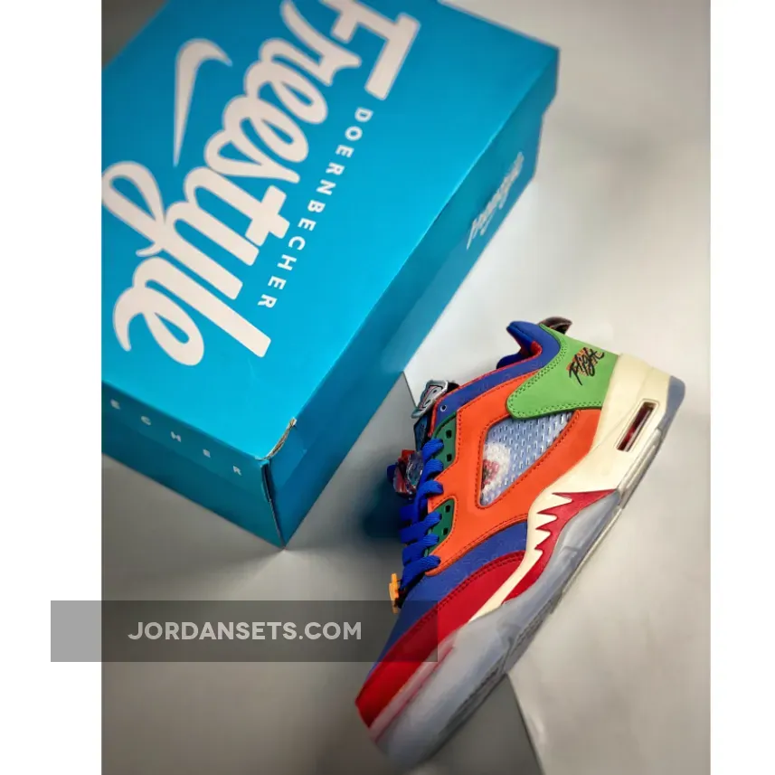 Air Jordan 5 Low "Doernbecher" Hyper Royal/Orange Air Jordan 5 Low "Doernbecher" Hyper Royal/Orange