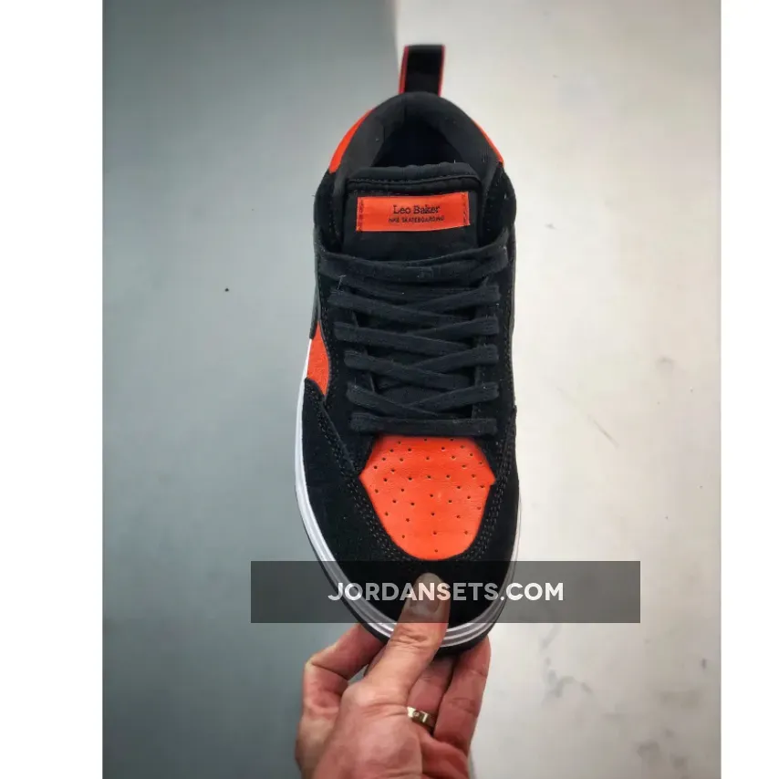 Nike SB React Leo Black Electro Orange DX4361-002 Restock Nike SB React Leo Black Electro Orange DX4361-002 Restock