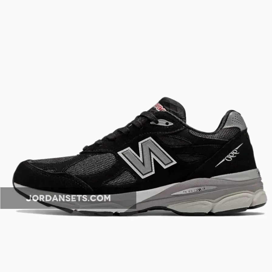 New Balance 990v3 Black White - black 990v3