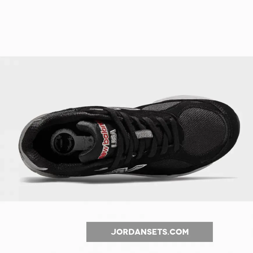 New Balance 990v3 Black White - black 990v3