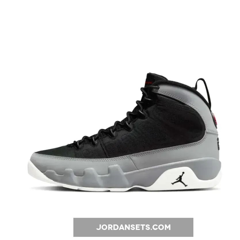 Air Jordan 9 Black/University Red-Particle Grey-White CT8019-060 - jordan 9 stockx