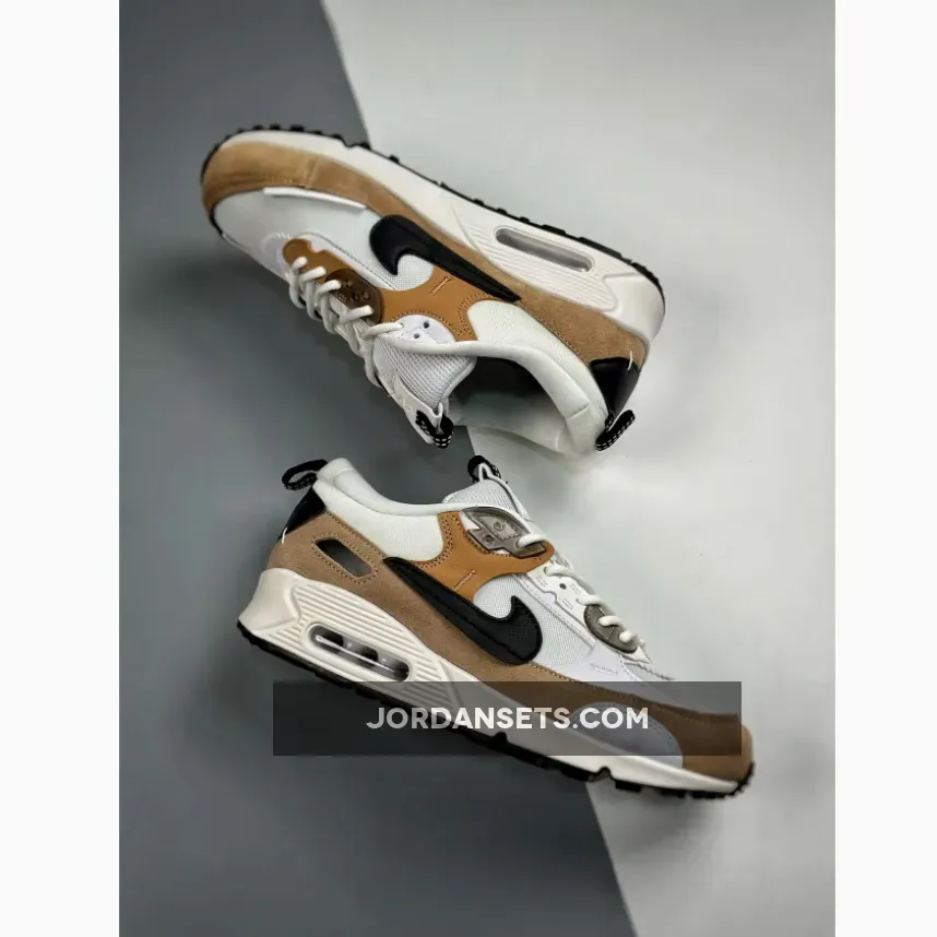 Nike Air Max Futura 90 Tan Nike Air Max 90 Futura White Tan DM9922-002