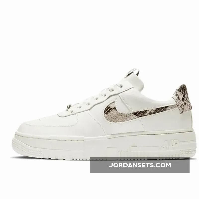 Nike Air Force 1 Pixel SE Snakeskin Sail Desert Sand / af1 snake