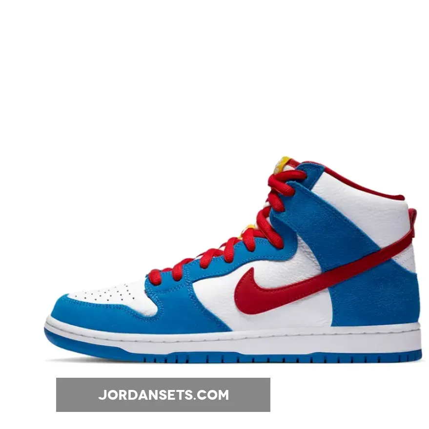 Nike Dunk High SB Doraemon - dunk low yellow red