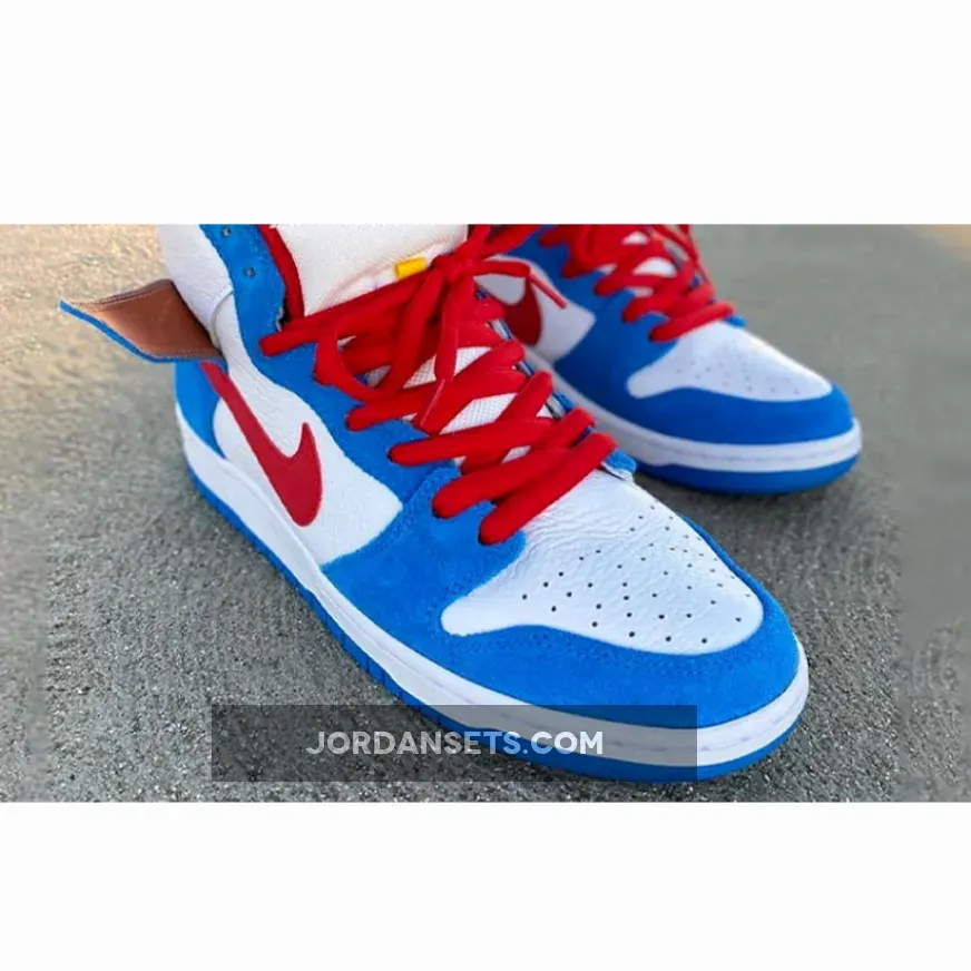 Nike Dunk High SB Doraemon - dunk low yellow red