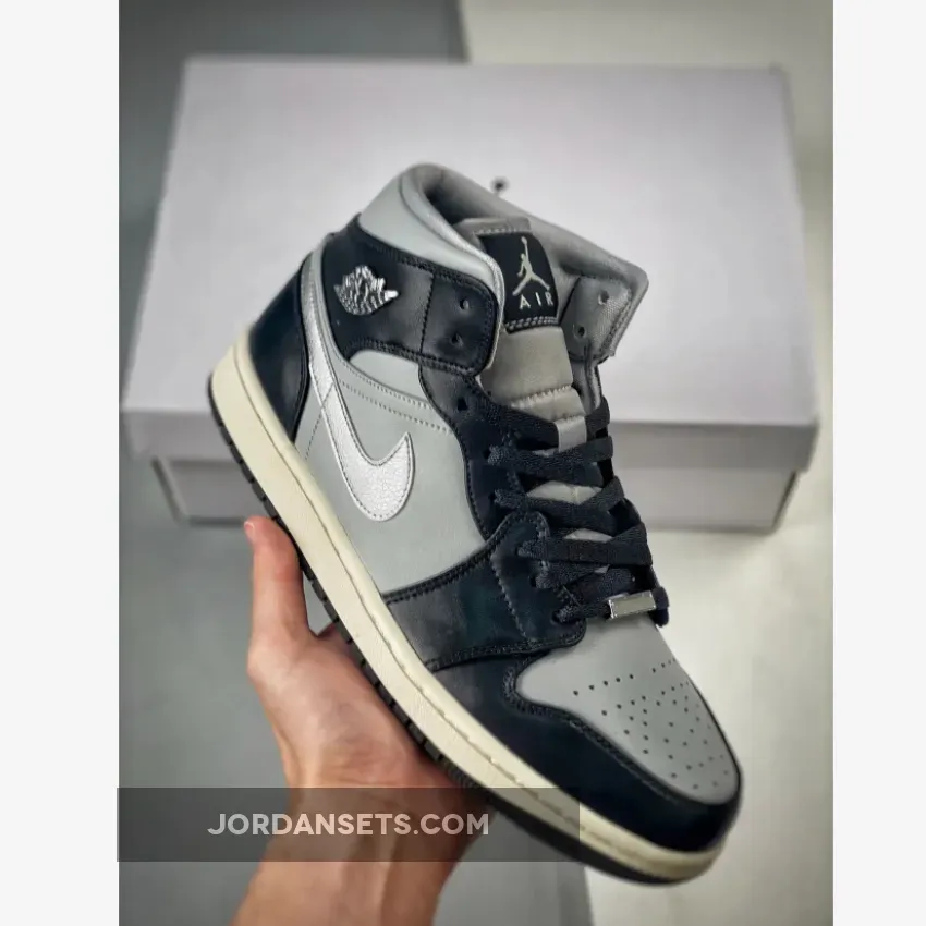 Air Jordan 1 Mid SE Black Chrome FB9892-002 For Sale