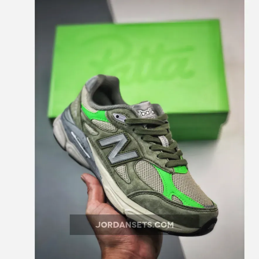 Patta x New Balance 990v3 Olive / patta nb