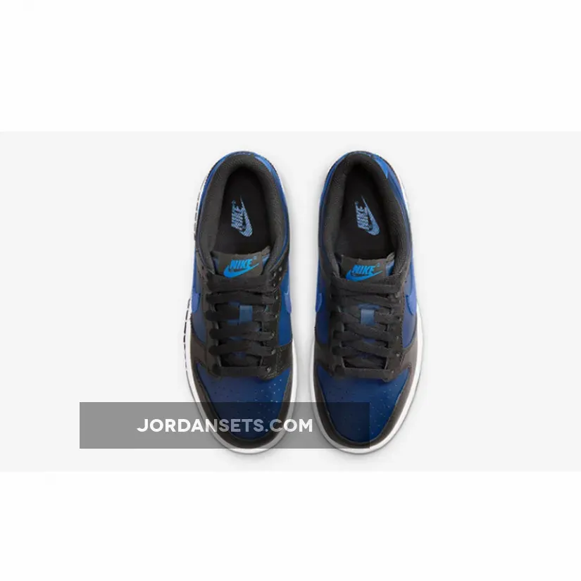 Nike Dunk Low GS Black Navy DH9765-402 - blue & black dunks