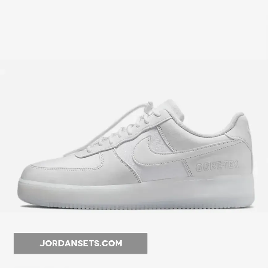 Nike Air Force 1 Low Gore-Tex White Blue DJ7968-100 / air force 1 gore tex white