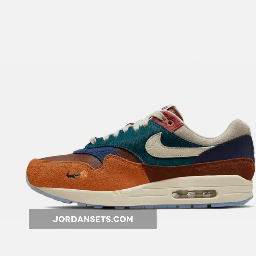 Kasina X Nike Air Max 1 Won-Ang Orange Multicolor DQ8475-800 - nike air max 1 x kasina