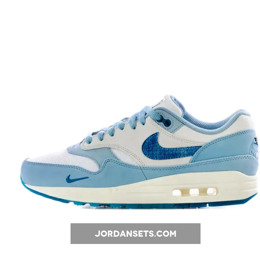 Nike Air Max 1 PRM 'Blueprint' White/Dark Marina Blue-Dutch Blue - air max 1 air max day