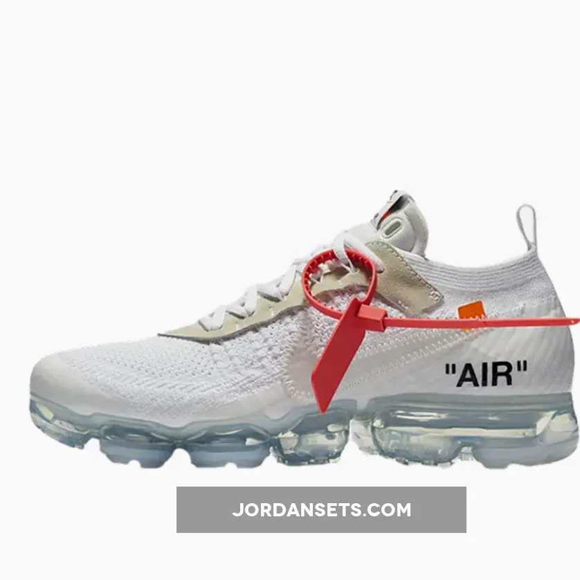 Off-White x Nike Air VaporMax White/Total Crimson-Black #offwhite vapormax
