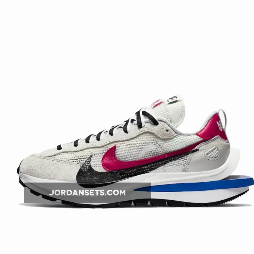 Sacai X Vaporwaffle 'Sail' Cv1363-100 Light Bone/Game Royal/Sport Fuchsia CV1363-100 Online