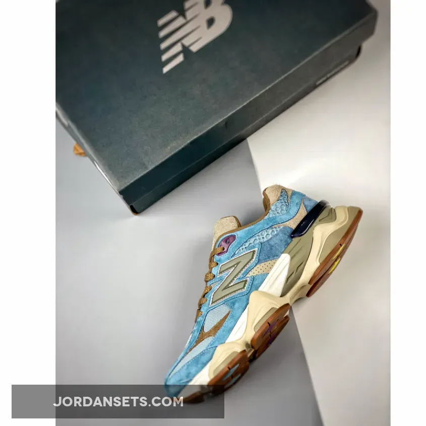 Bodega x New Balance 9060 'Age Of Discovery' Blue/Grey-Brown bodega new balance hoodie