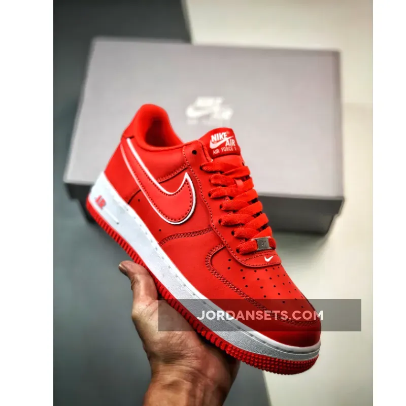 Nike Air Force 1 Low Crimson DV0788-600 - red air force 1