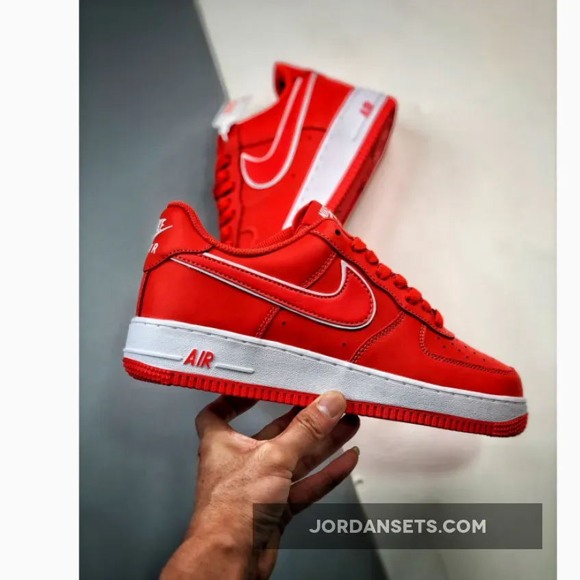 Nike Air Force 1 Low Crimson DV0788-600 - red air force 1