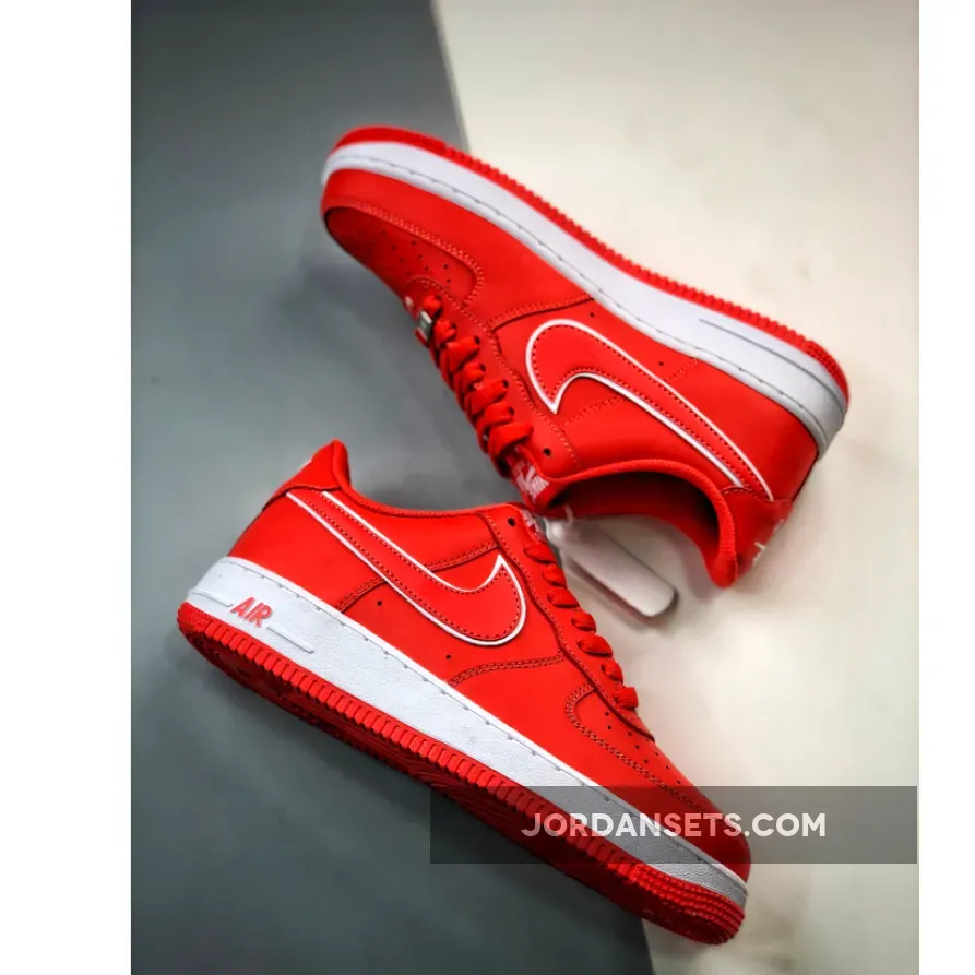 Nike Air Force 1 Low Crimson DV0788-600 - red air force 1