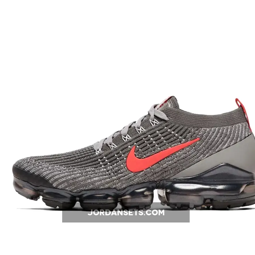 Nike Air VaporMax Flyknit 3 Iron Grey Red CT1270-001 red vapormax flyknit